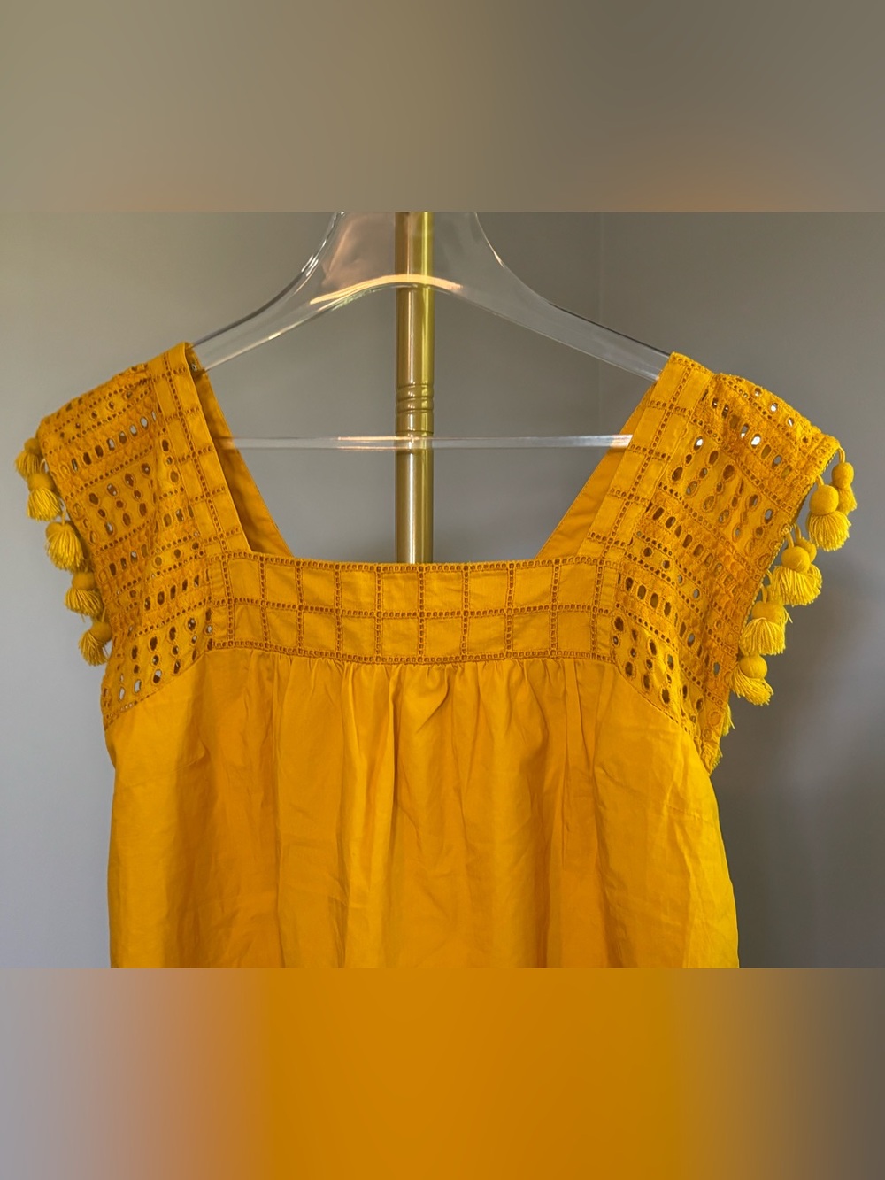 J. Crew Yellow Cotton Shirt - Picture 4 of 15